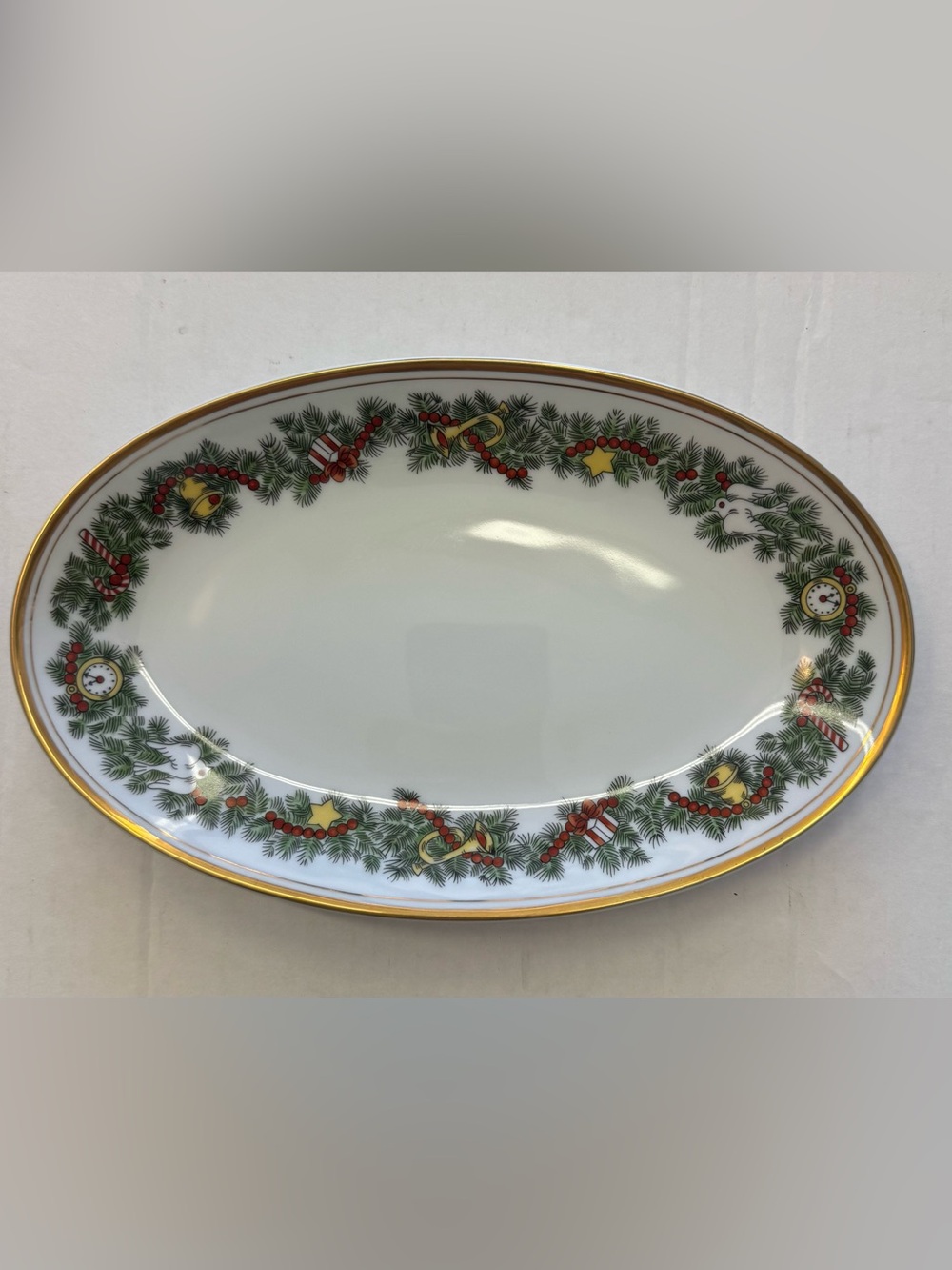 Fits & Floyd St. Nicholas Porcelain Oval Relish Tray